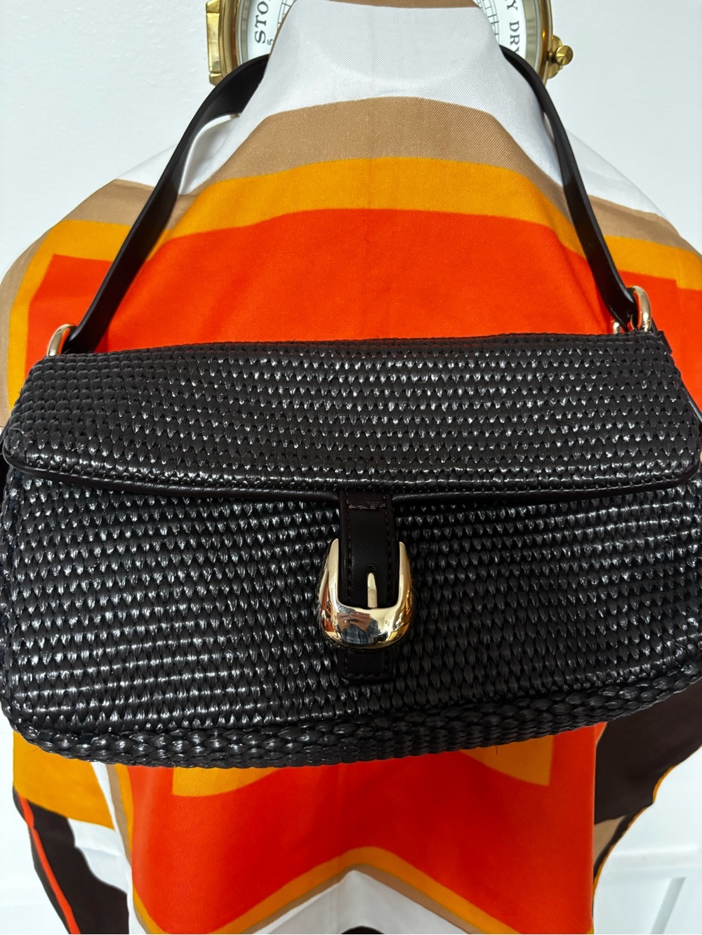 Gloria Straw Crossbody Bag by Urban Expressions.